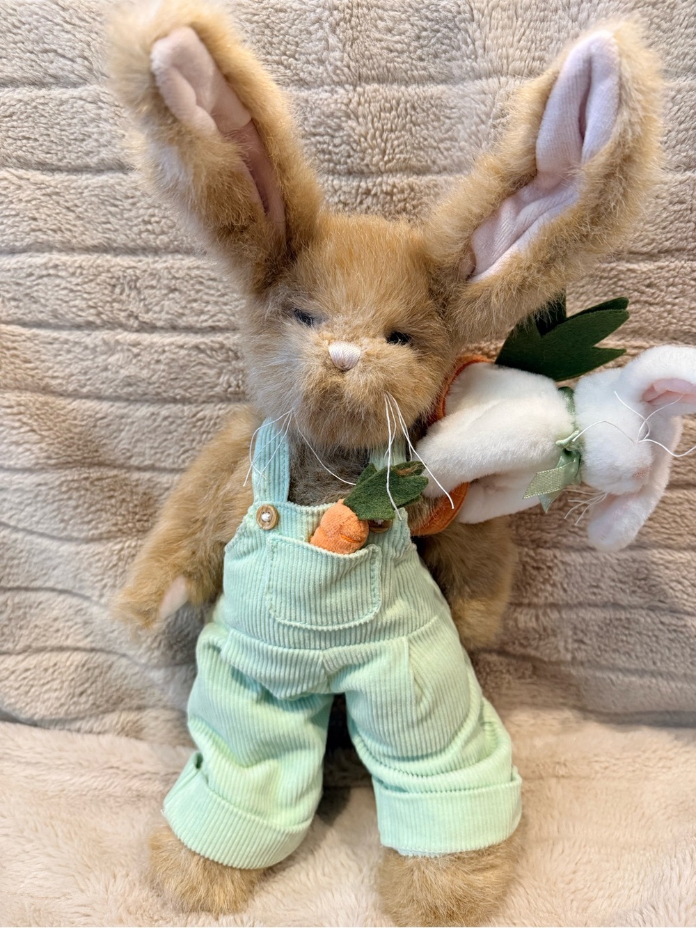 Boyds Bears Plush Bunny The Bearington Collection.  Vintage